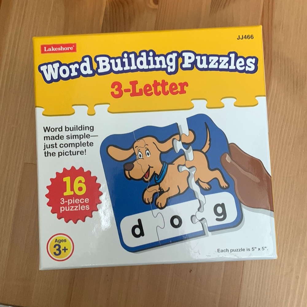Lakeshore word building puzzle
